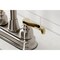 Kingston Brass KB8499FL Bar Faucet, Brushed Nickel/Polished Brass KB8499FL - alternate 5
